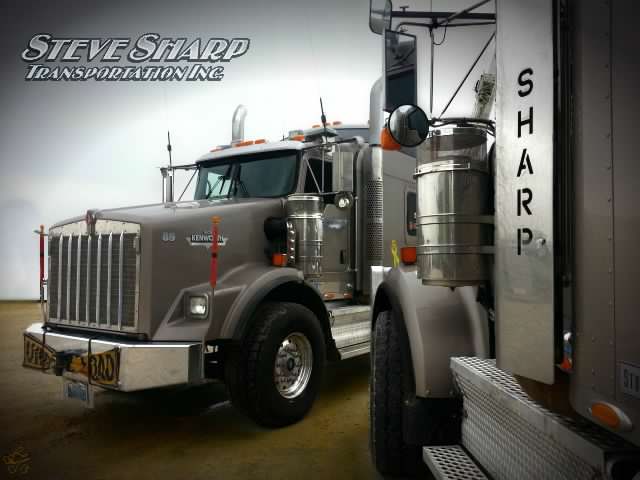 Steve Sharp Transportation Trucks