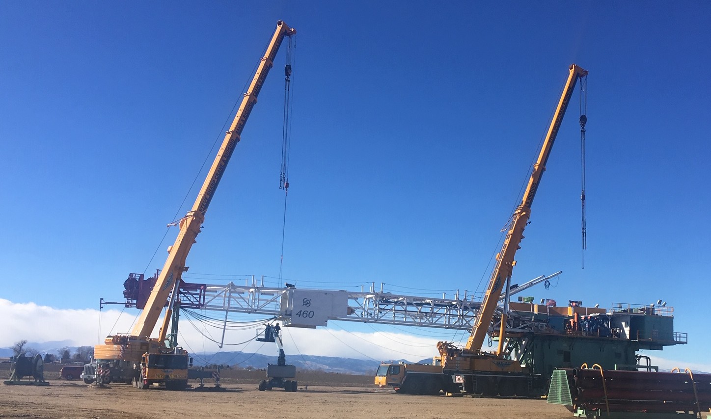 Steve Sharp Crane Lift Operation